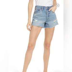 Madewell Relaxed Fit Denim Shorts in Reinfield Wash